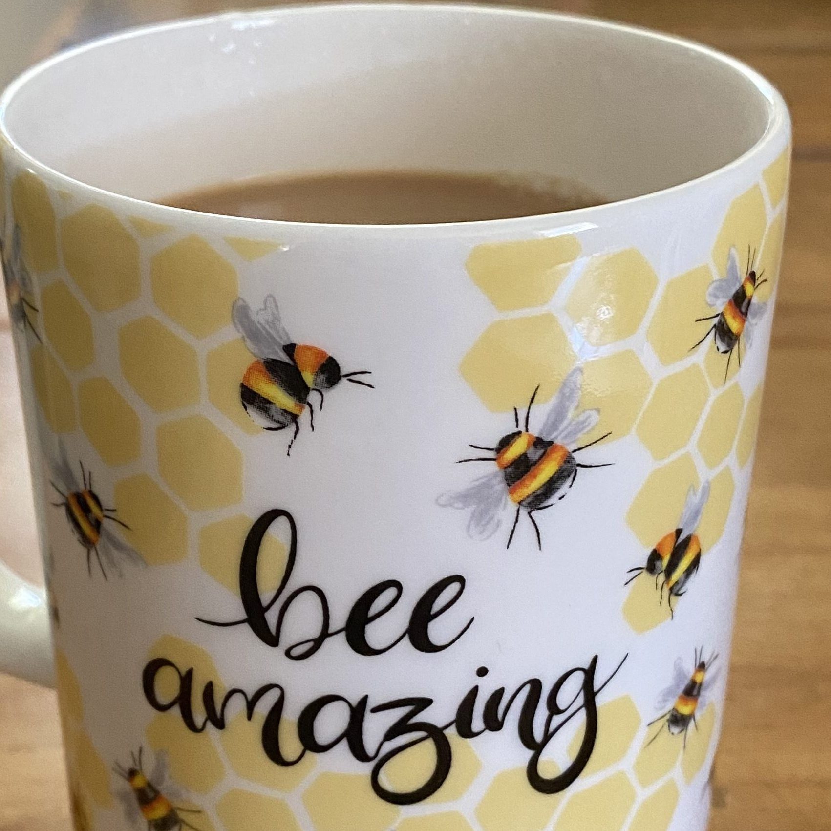 One of Beka's coffee mugs. 